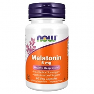 Vitamine Now Foods MELATONIN 5mg  VCAPS   60 VCAPS thumbnav 1