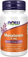 Vitamine Now Foods MELATONIN 5mg  VCAPS   60 VCAPS thumbnav 2