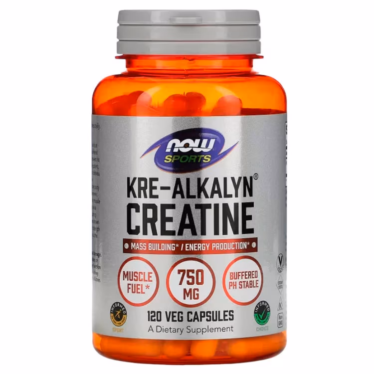 Креатин Now Sports Kre-Alkalyn(R) Creatine 750 mg  120 CAPS 