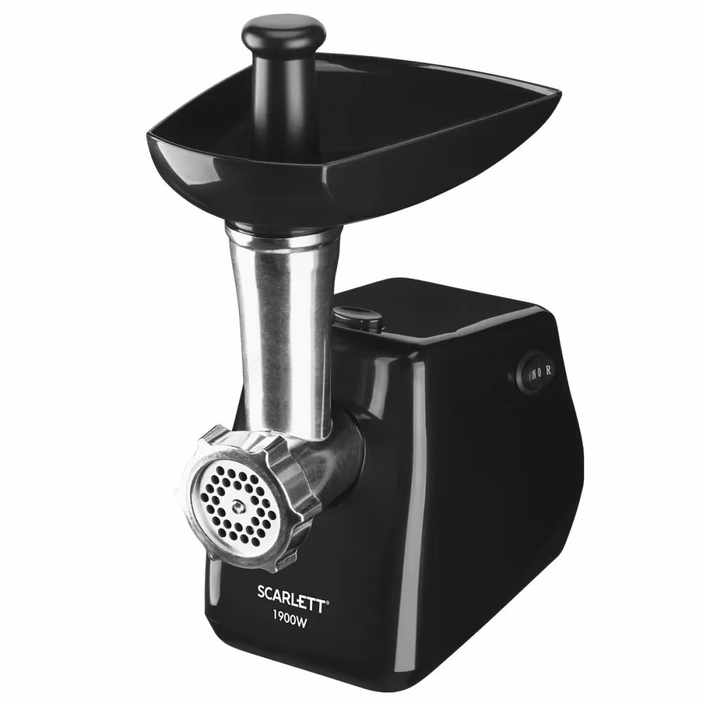 Tocator de carne Scarlett SC-MG45S55, 2 kg/min, 1900 W, Negru