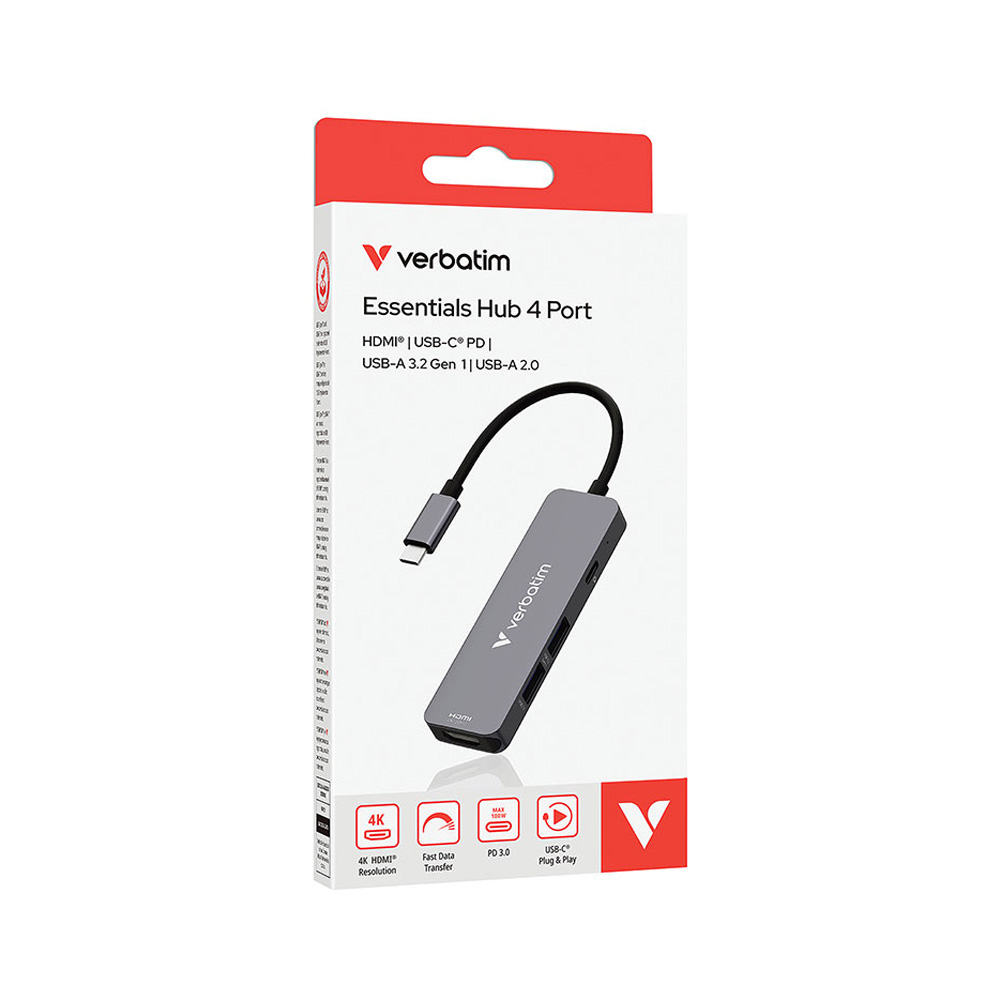 USB Hub Verbatim USB-C Essentials Multiport Hub VER_32155 photo 7