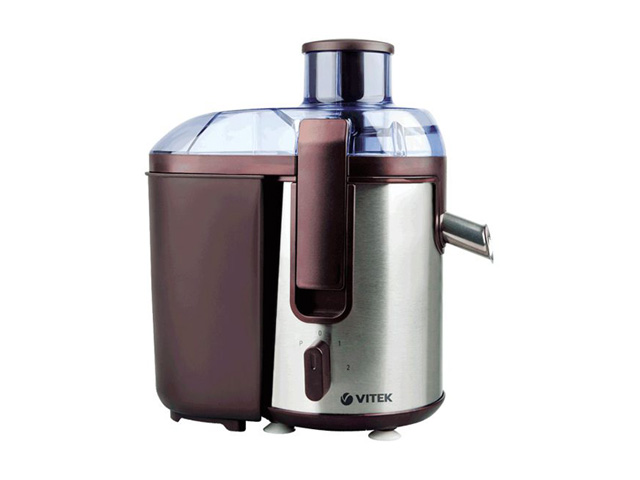 Соковыжималка центробежная Vitek VT3655, 850 Вт, 2 скоростей, Коричневый с серым photo 1 Соковыжималка центробежная Vitek VT3655, 850 Вт, 2 скоростей, Коричневый с серым photo 1
