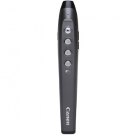 Presenter Wireless Canon PR1000R, Red laser pointer, Intuitive slideshow controls, Up to 15-meter range, Volume control, Black shaped body, Portable pen-size, Compatible with Mac OS X and Windows thumbnav 1