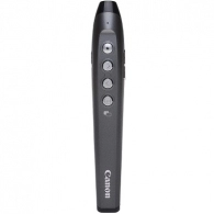 Presenter Wireless Canon PR1000R, Red laser pointer, Intuitive slideshow controls, Up to 15-meter range, Volume control, Black shaped body, Portable pen-size, Compatible with Mac OS X and Windows