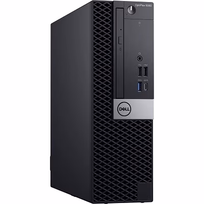 DELL OptiPlex 5060 SFF lnteI® Core® i5-8500, 8GB DDR4 RAM, 256GB SSD, DVD-RW, lnteI® UHD630 Graphics, TPM, No WiFi, 260W PSU, USB mouse, USB KB216-B, Win10Pro, Black 