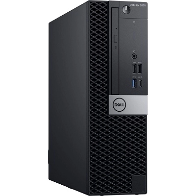 DELL OptiPlex 5060 SFF lnteI® Core® i5-8500, 8GB DDR4 RAM, 256GB SSD, DVD-RW, lnteI® UHD630 Graphics, TPM, No WiFi, 260W PSU, USB mouse, USB KB216-B, Win10Pro, Black