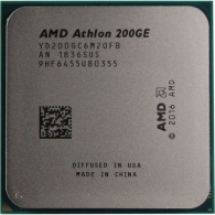 AMD Athlon 200GE, Socket AM4, 3.2GHz (2C/4T), 1MB L2 + 4MB L3 Cache, Integrated Radeon Vega 3 Graphics, 14nm 35W, tray thumbnav 1