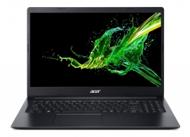 ACER Aspire A315-34 Charcoal Black (NX.HE3EU.066) 15.6" FHD IPS (Intel Pentium Silver N5030 4xCore, 1.1-3.1GHz, 8GB (4GB onboard+4GB) DDR4 RAM, 512GB PCIe SSD, Intel UHD Graphics 605, w/o DVD, WiFi-AC/BT, 2cell, 0.3MP webcam, RUS, No OS, 1.94kg) thumbnav 1