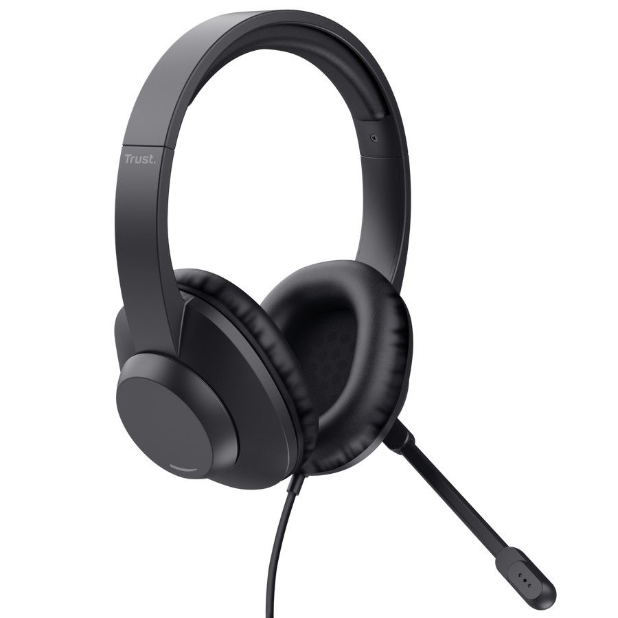 Наушники Trust AYDA  MAX / USB / Black photo 3