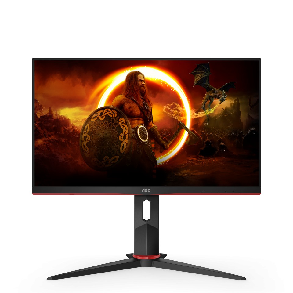 23.8” Игровой монитор AOC 24G2SPU/BK  / 1ms / 165MHz / Black photo 1