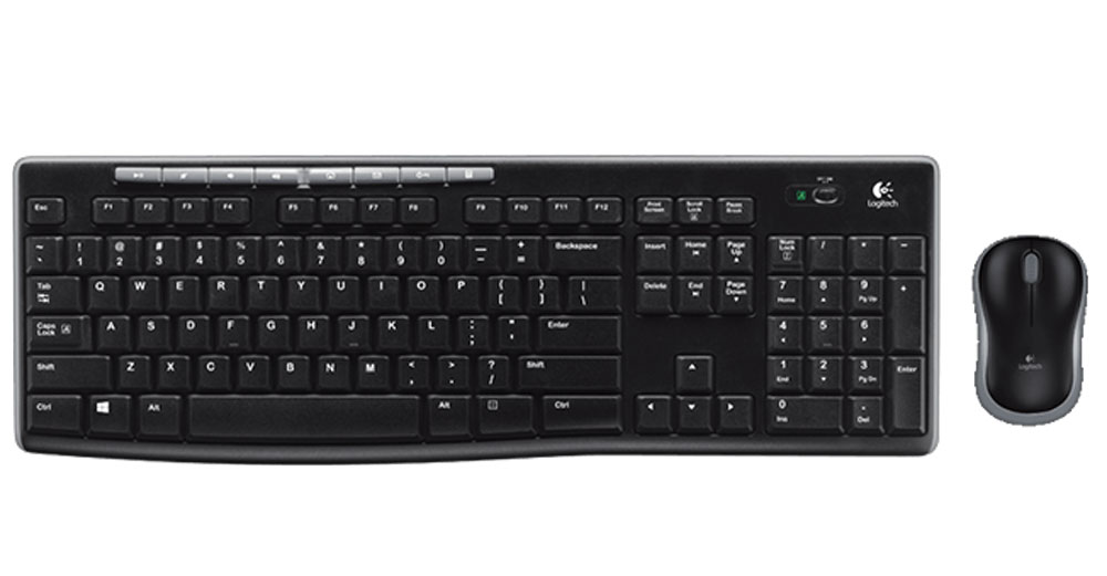 Беспроводная Клавиатура и мышка Logitech Combo MK270 / USB photo 1