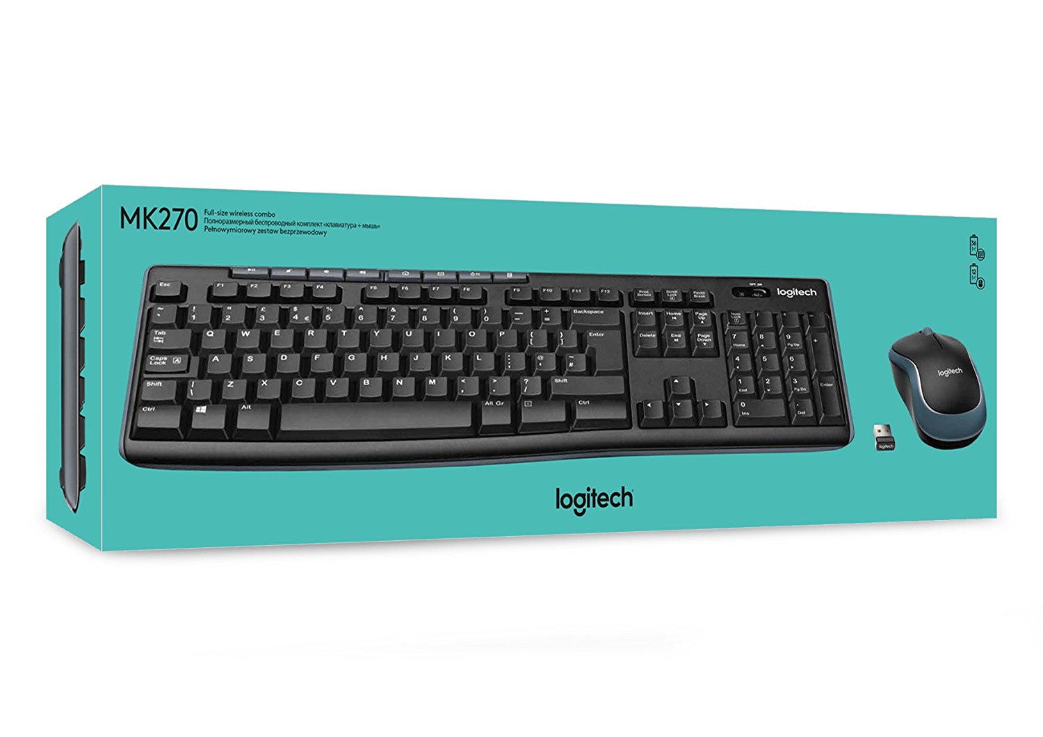 Беспроводная Клавиатура и мышка Logitech Combo MK270 / USB photo 3
