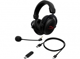 Беспроводные Игровые наушники HyperX Cloud II Core Wireless, Black, [6Y2G8AA] thumbnav 4