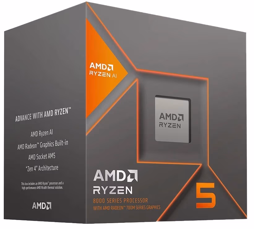 Procesor AMD Ryzen 5 8600G / AM5 / 6C/12T / Box (with AMD Wraith Spire Cooler) 