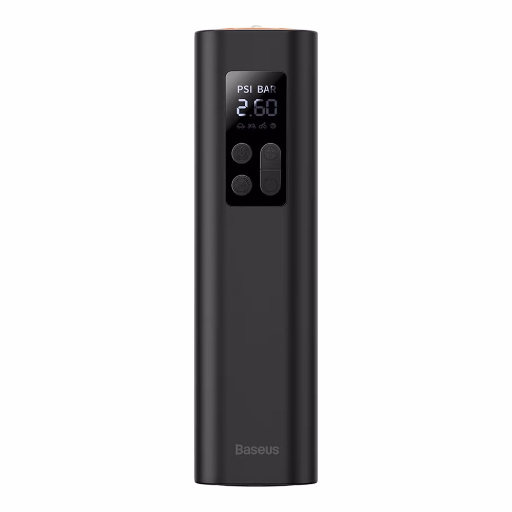 Портативный компрессор для авто Baseus Mini Inflator Pump, 22-Cylinder, Black