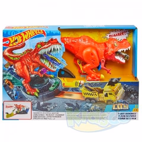 Hot Wheels GFH88 City Furia Lui T-Rex 