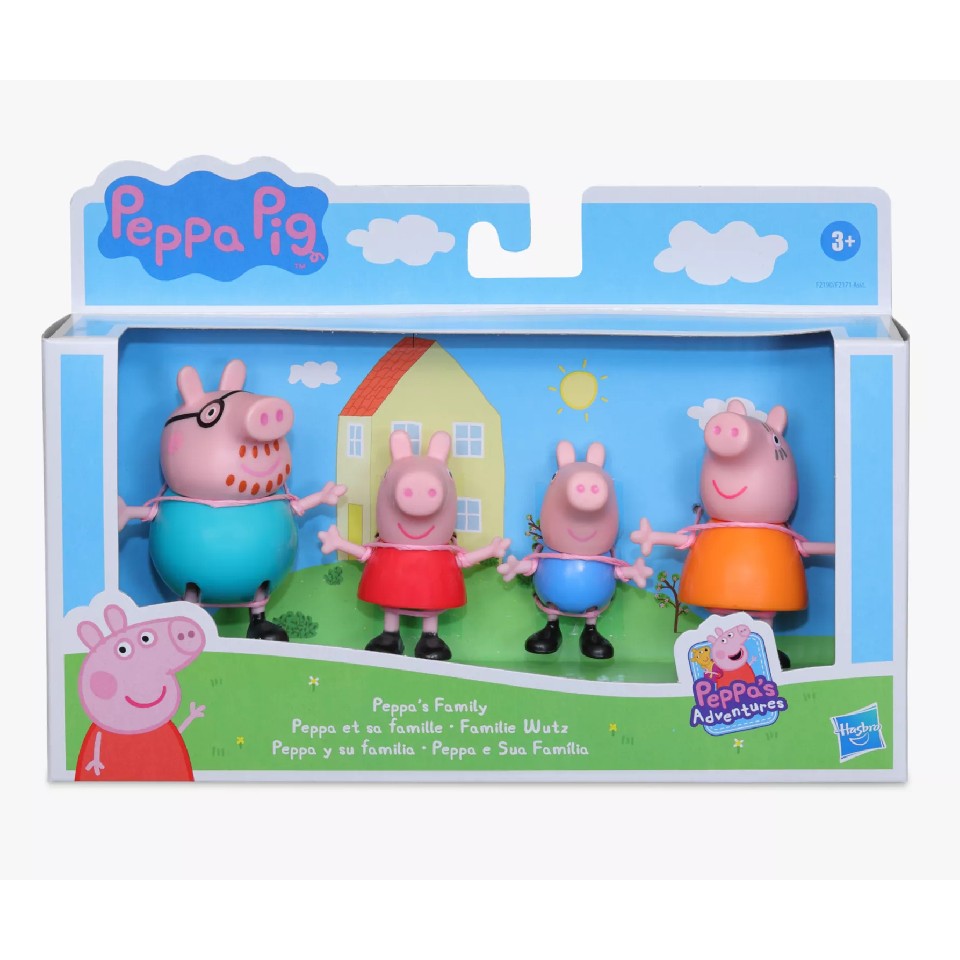 Hasbro F2171 PEP PEPPAS FAMILY 4 PACK AST photo 1