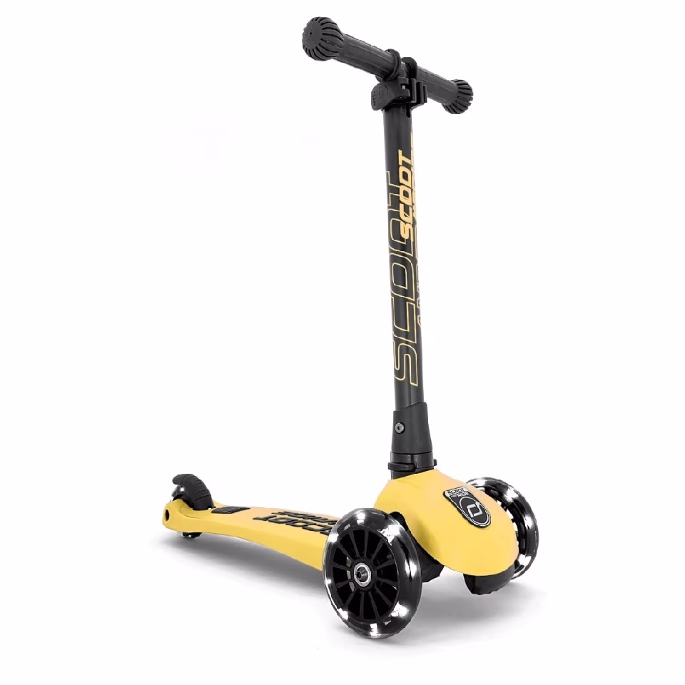 Scoot&Ride 96358 Trotineta 2 in 1 Highway Kick 3 Led Lemon 