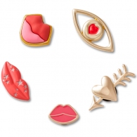 Jibbitz Crocs Valentines Lips 5 Pack thumbnav