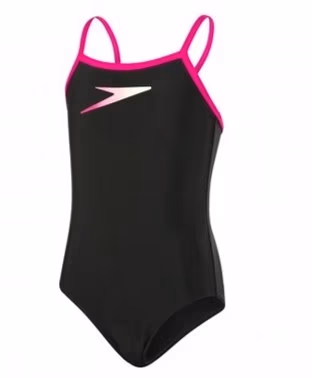 Костюм для плавания Speedo PLMT TSRP MSBK JF BLACK/PINK 
