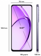 Smartphone OPPO A80 5G 8/256GB Moonlight Purple thumbnav 2