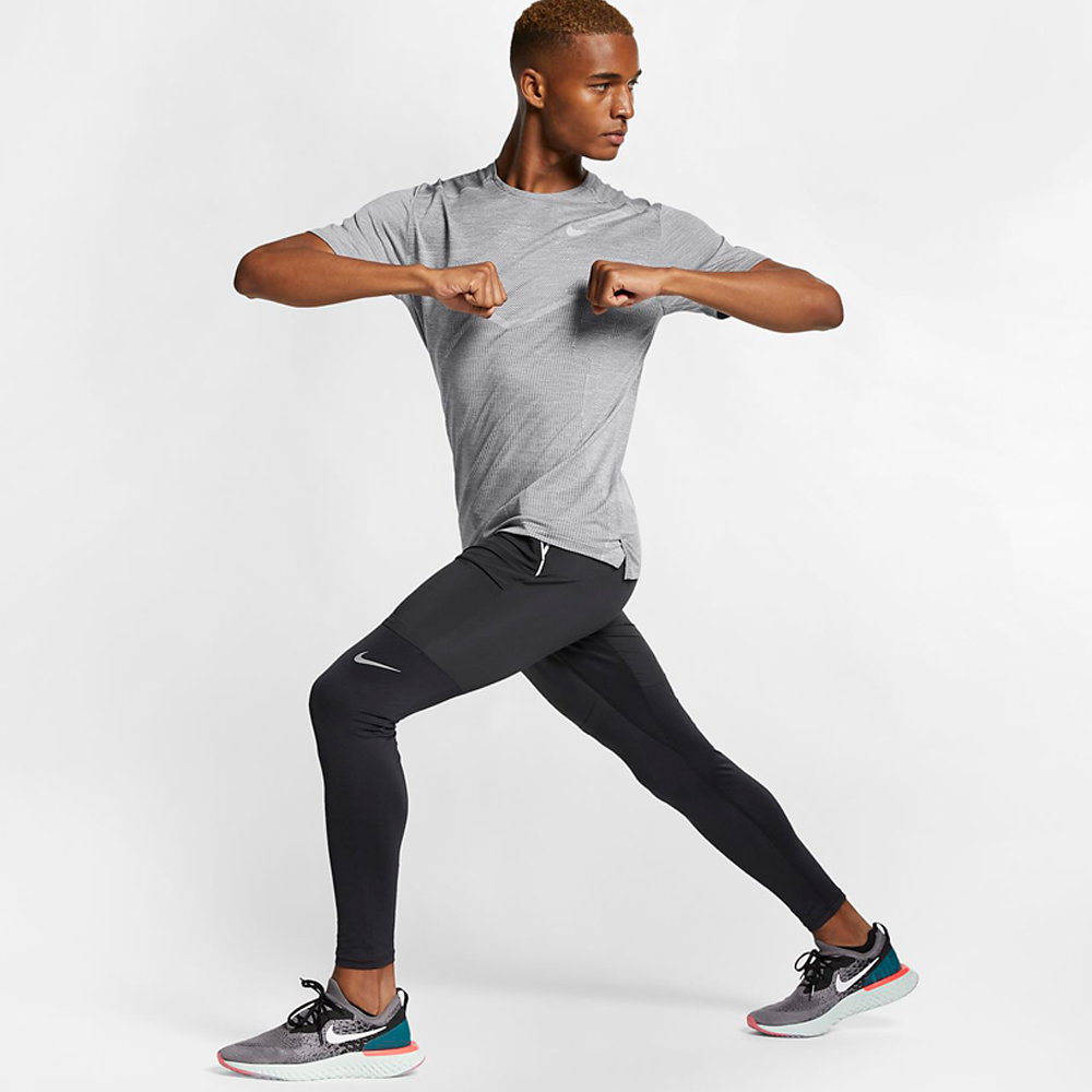 Футболка мужская Nike M NK TECHKNIT ULTRA TOP SS L светло-серый photo 2