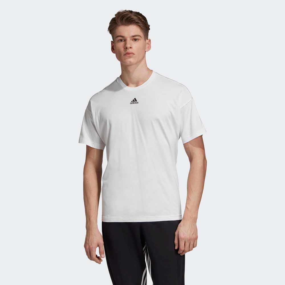 Tricou bărbătesc Adidas M MH 3S Tee S Alb photo 2