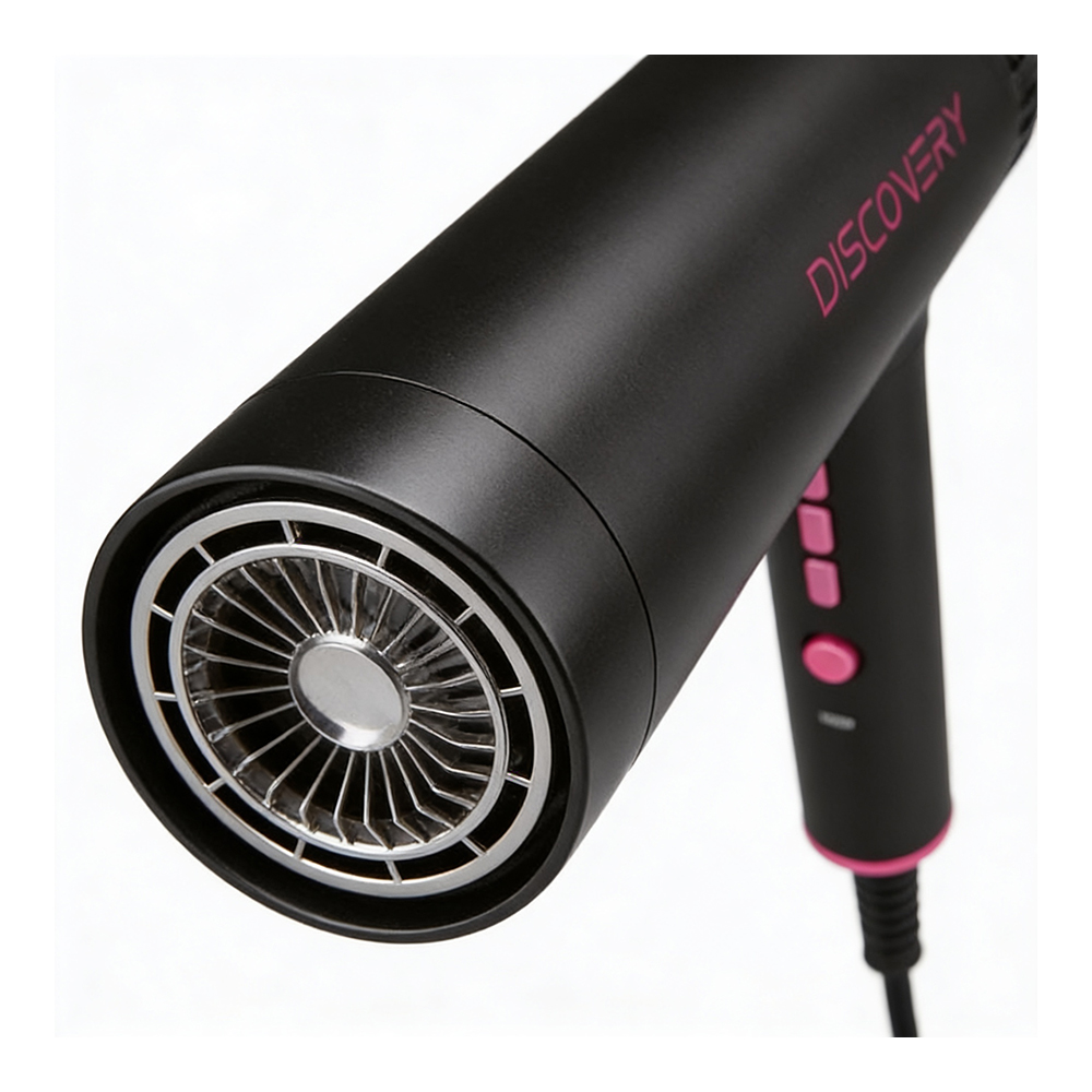 Фен Eurostil Discovery E07556 1900W Черный/Фиолетовый photo 4