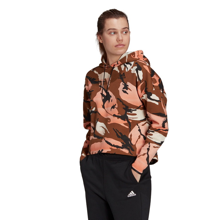 Hanorac Adidas ZNE HD SW A.RDY XS Maro Femei photo 3