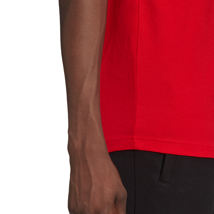 Tricou bărbătesc Adidas 3-STRIPES TEE S Rosu photo 3