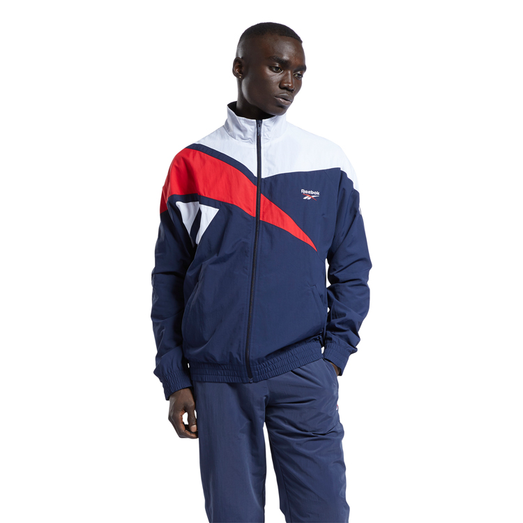 Hanorac pt bărbați Reebok CL F FR TRACKTOP S Albastru photo 2