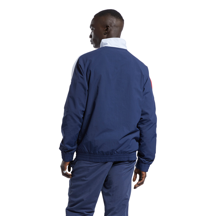 Hanorac pt bărbați Reebok CL F FR TRACKTOP S Albastru photo 4