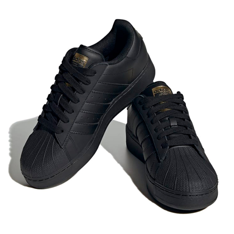 Incaltaminte Sport Adidas SUPERSTAR XLG pt Barbati / 40.5 / Negru photo 4