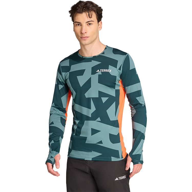 Hanorac pt bărbați Adidas MULTI SYNT LS A S Verde photo 1 Hanorac pt bărbați Adidas MULTI SYNT LS A S Verde photo 1