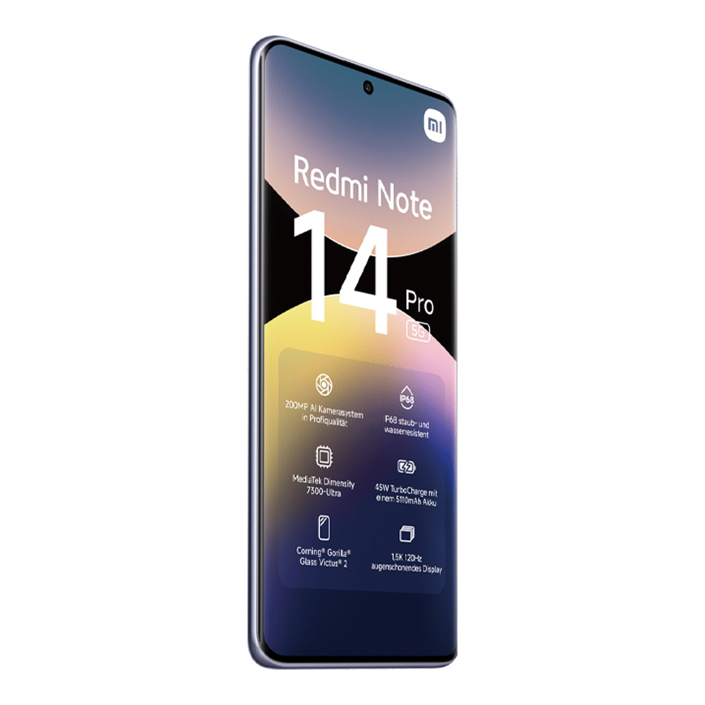 Smartphone Xiaomi Redmi Note 14 Pro 5G / 6.67'' / 8 GB / 256 GB / Lavender Purple photo 7
