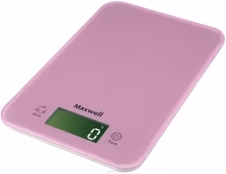 Кухонные весы Maxwell MW1456, 5 кг, Розовый