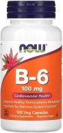 Витамины Now Foods B-6 100mg  100 VCAPS thumbnav 2
