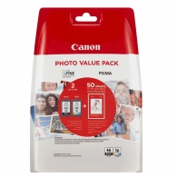 Cartuse p/u imprimante Canon PG-46 + CL-56 + GP-501 50  thumbnav 1