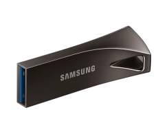 32GB USB3.1 Samsung Bar Plus, Space Gray, Durable zinc alloy, Metal casing is shock / water / X-Ray resistant (Read 200 MByte/s, Write 50 MByte/s) thumbnav 3