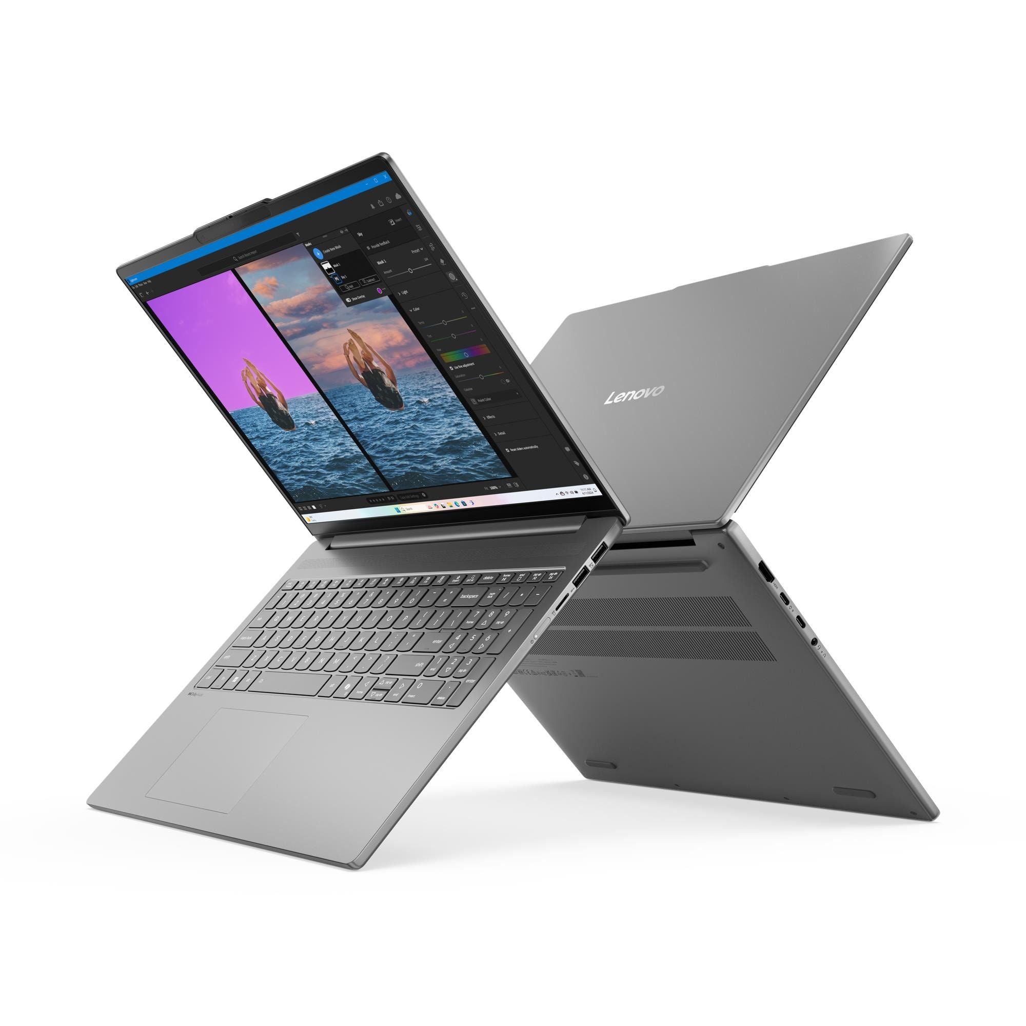Ноутбук 16” Lenovo IdeaPad Slim 5 16AHP10/ 2.8K OLED/ AMD Ryzen 5 8645HS/ 16GB / 512GB SSD / Luna Grey photo 2
