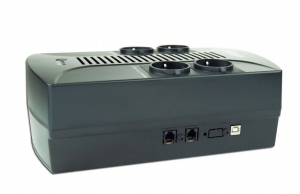 Gembird EnerGenie EG-UPS-002, 850VA / 510W, UPS with AVR, 4x Schuko outlets, LED status indication, USB port thumbnav 4