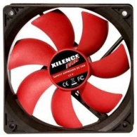 120mm Case Fan - XILENCE XPF120.R.PWM Fan, Performance C, 120x120x25mm FDB Fan, 500 - 1500 ± 10%, max. 28 (dB(A))@12V, 57.9CFM, Operating voltage DC (V)	6 - 13.8, Hydro Bearing, Airflow-optimized rotor blades, 4Pin with PWM,  Black/Red thumbnav 1