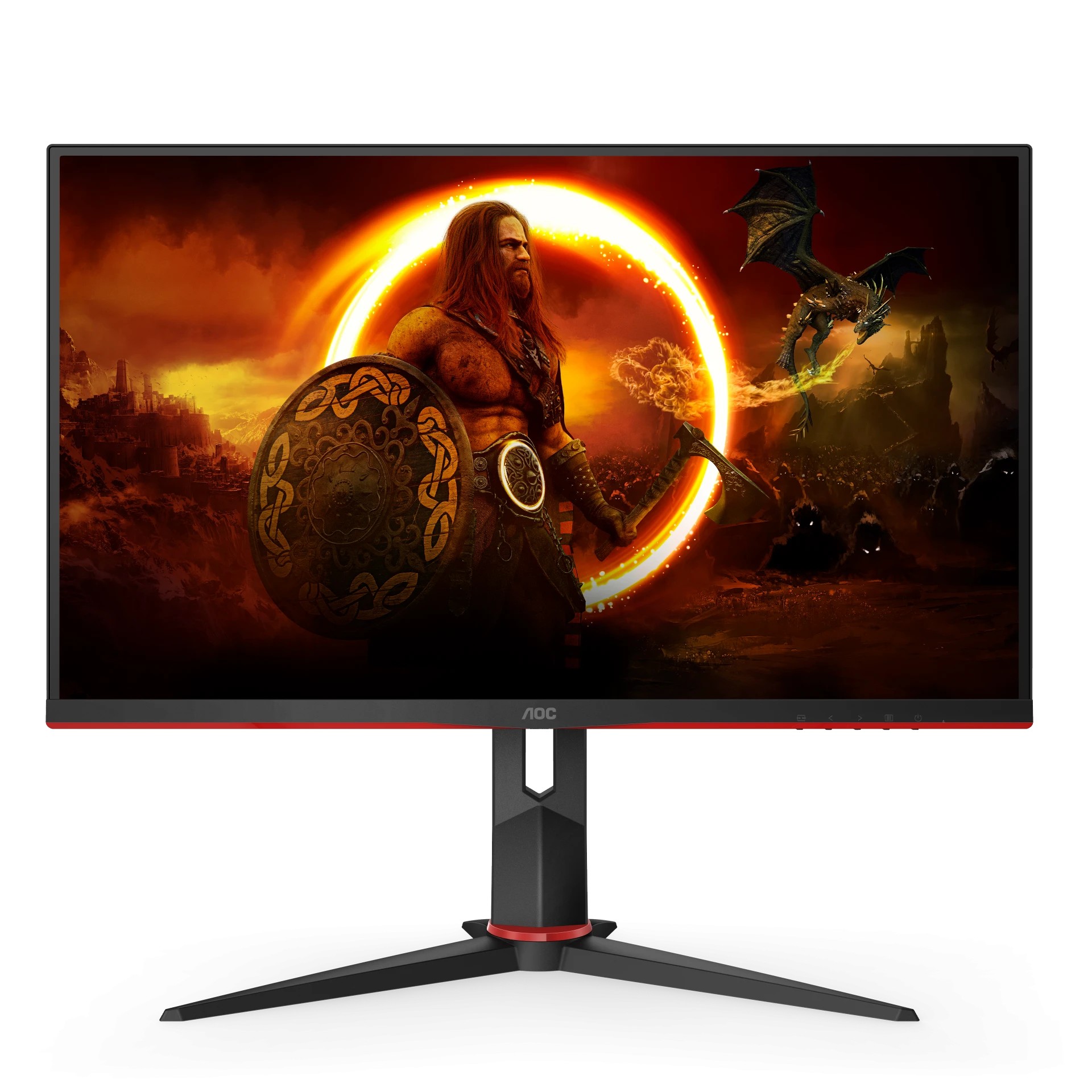 27.0” Gaming Monitor AOC Q27G2S/EU / QHD / 1ms / 165Hz / Black photo 1