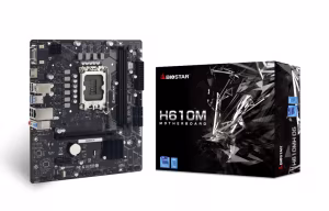 Материнская плата BIOSTAR H610MH D5 / Socket 1700 / Intel H610 / DDR5 / mATX