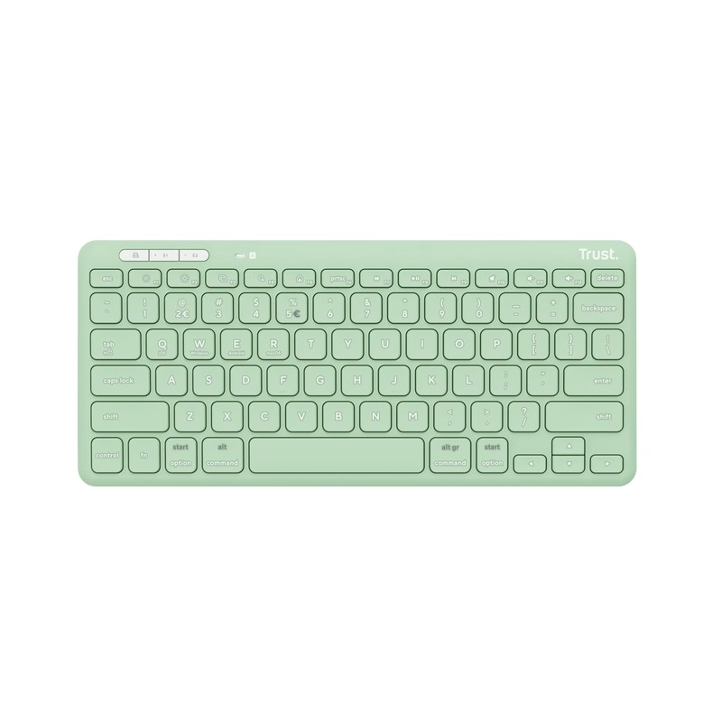 Tastatura Wireless Compacta Trust  Lyra / BT5.0 / Green