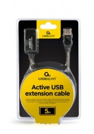 Активный удлинитель USB 2.0 Gembird UAE-01-5M, 5 м, черный thumbnav 4