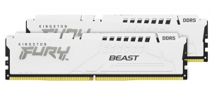 Memorie operativa Kingston FURY Beast DDR5 White EXPO 6400MHz 32GB (Kit of 2*16GB) thumbnav 1