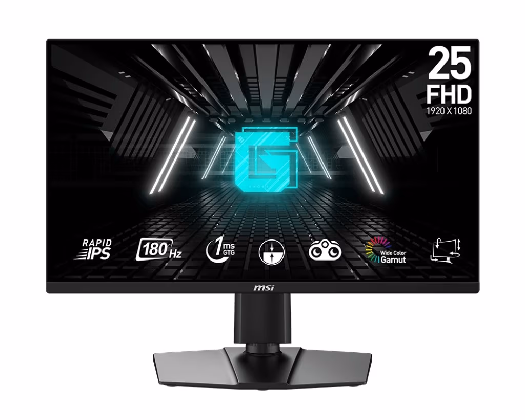 24.5” Игровой Монитор MSI G255PF E2 / 1ms / 180Hz / Black 