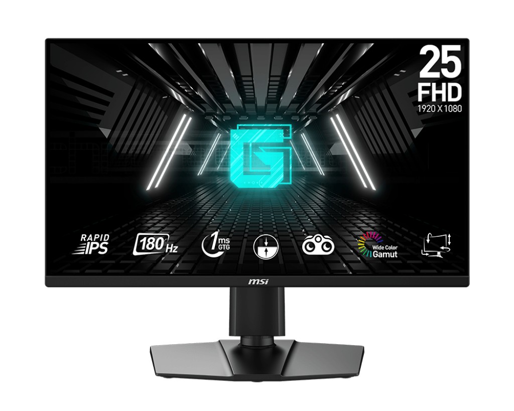 24.5” Игровой Монитор MSI G255PF E2 / 1ms / 180Hz / Black photo 1