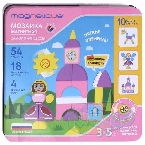 Magneticus MC-001 Set Creatie "Mozaic Castelul Printesei" 